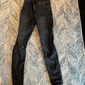 Free people black skinny jeans